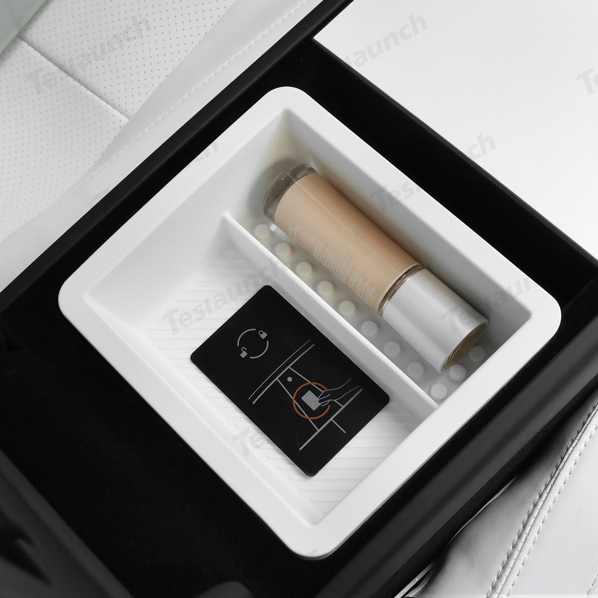 Armrest Organizer Tray for Tesla Model Y Juniper 2025+ - T-Launch