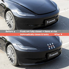 Automatic Soft-Close Electric Suction Frunk Lock Kit for Tesla Model 3 / Y / S / X (2019+) - T-Launch