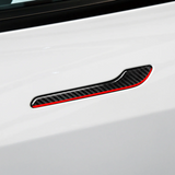 [Skutečné uhlíkové vlákno] Obložení krytu kliky dveří pro Tesla Model 3 Y