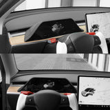 Tesla   Model Il cluster di strumenti per display del cruscotto da 8,9 pollici 3/Y apre lo schermo