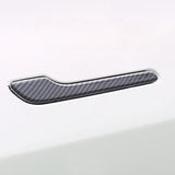 Model 3/Y Door Handle Cover (Carbon Fiber Pattern ABS)  for Tesla (2017-2024) (4 PCS)