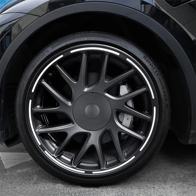 Protecteur de jante tout-en-un pourTeslaModel3 roues de photon de 18 pouces Highland (4 PCS)