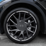 Protetor de aro tudo-em-um para Tesla Model 3 rodas Highland de 18 polegadas Photon (4 PCS)