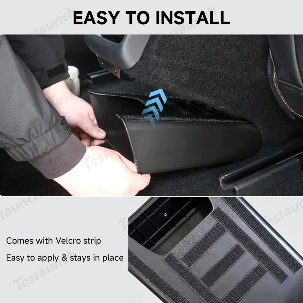 Backseat Magnetic Trash Can & Storage Box for Tesla Model Y Juniper 2025+ - T-Launch