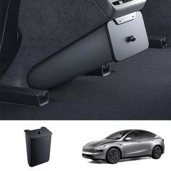 Backseat Magnetic Trash Can & Storage Box for Tesla Model Y Juniper 2025+ - T-Launch
