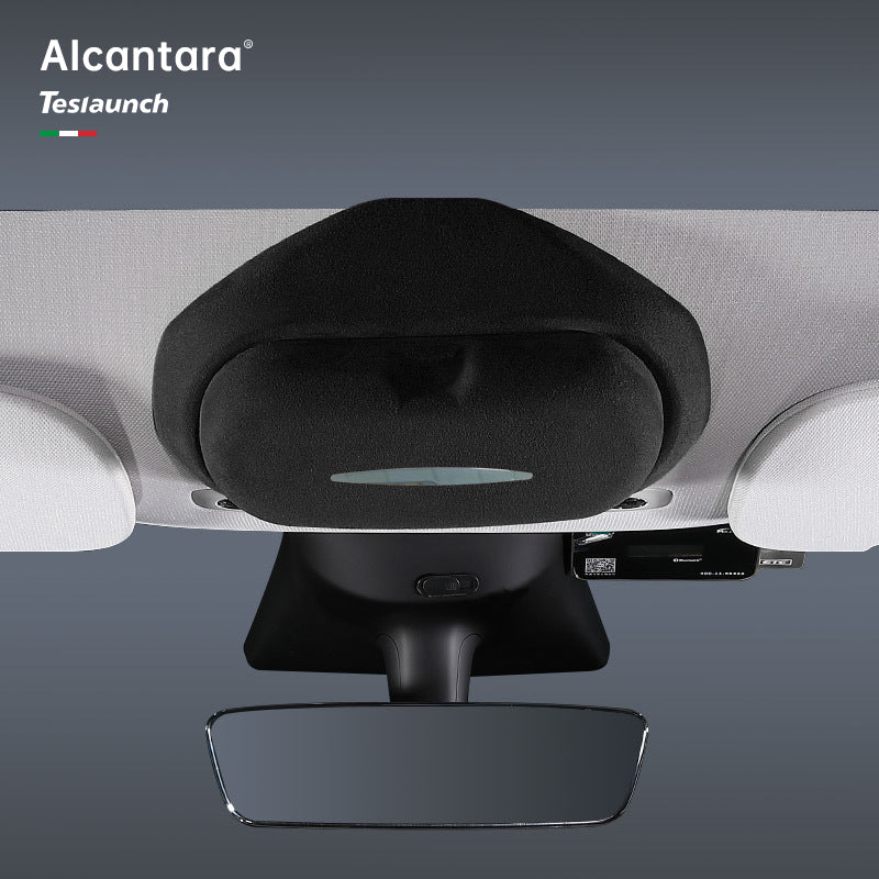 Tesla Alcantara Sunglasses Storage Box for Model 3/Y