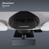 Tesla Pudełko do przechowywania okularów przeciwsłonecznych Alcantara dla Model 3/Y
