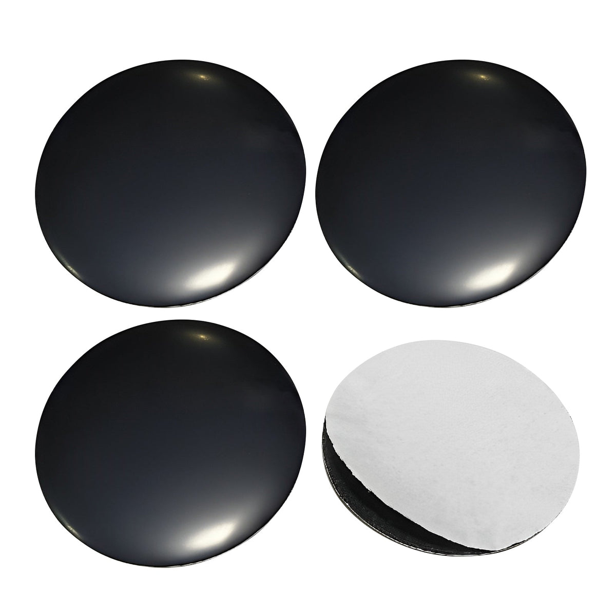 Autocollants pour enjoliveurs (diamètre 56 mm) -Lot de 4 pièces pour Tesla