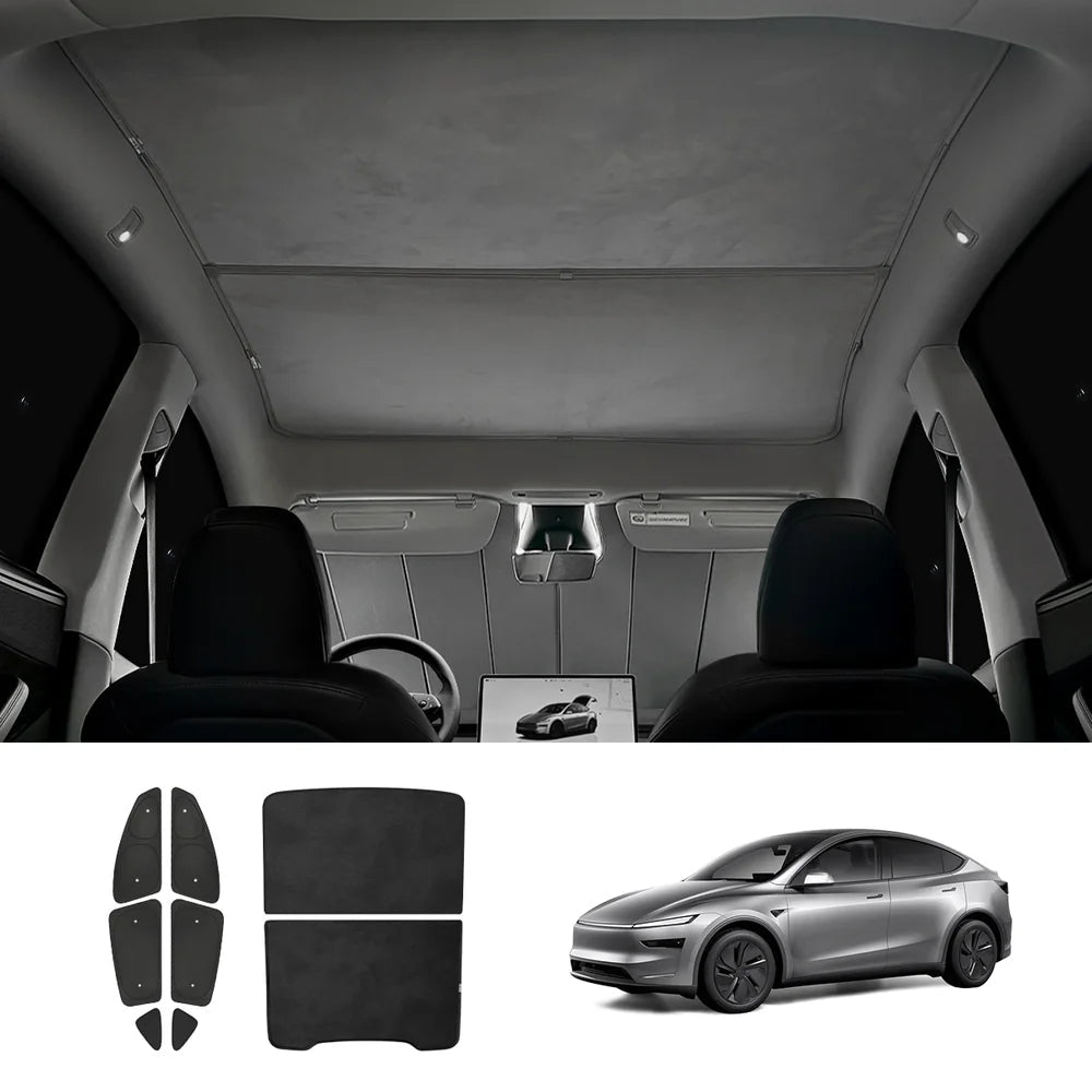 Best Tesla Model Y Sunshade Kit – Privacy & Heat Protection for Tesla Model Y Juniper 2025+ - T-Launch