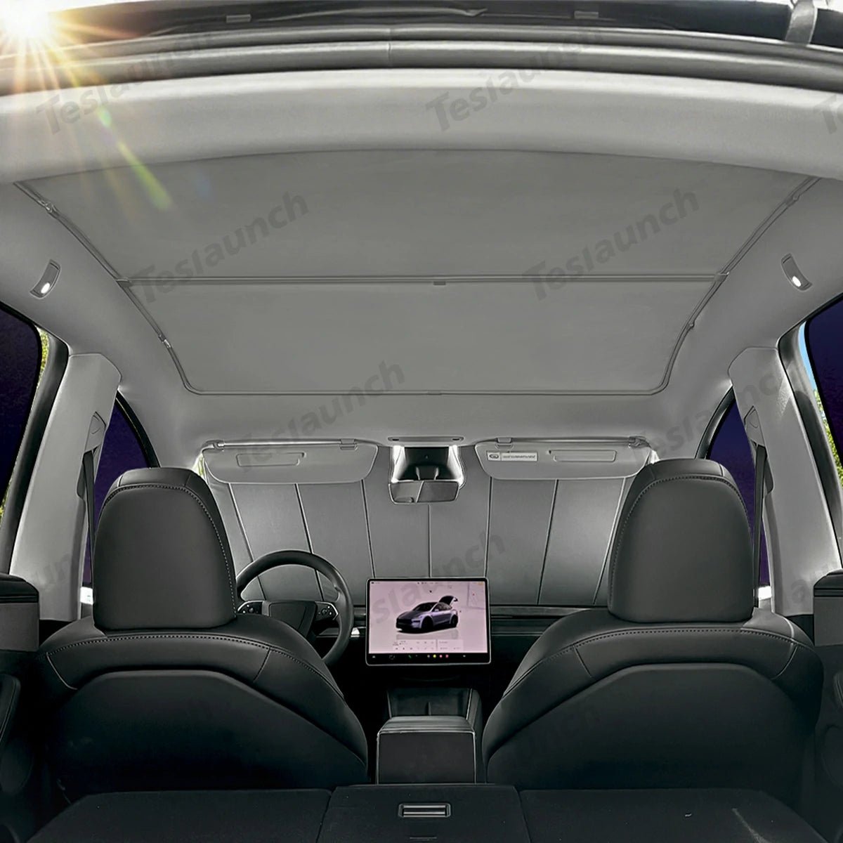 Best Tesla Model Y Sunshade Kit – Privacy & Heat Protection for Tesla Model Y Juniper 2025+ - T-Launch