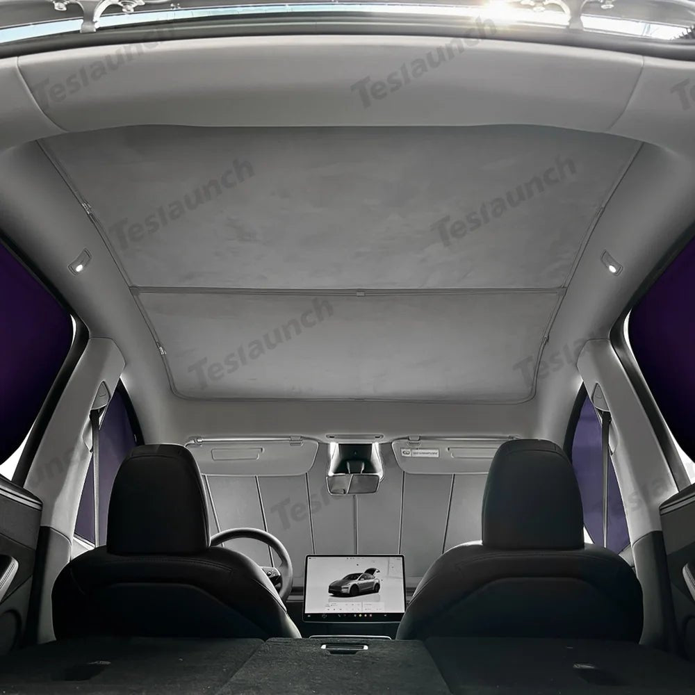 Best Tesla Model Y Sunshade Kit – Privacy & Heat Protection for Tesla Model Y Juniper 2025+ - T-Launch