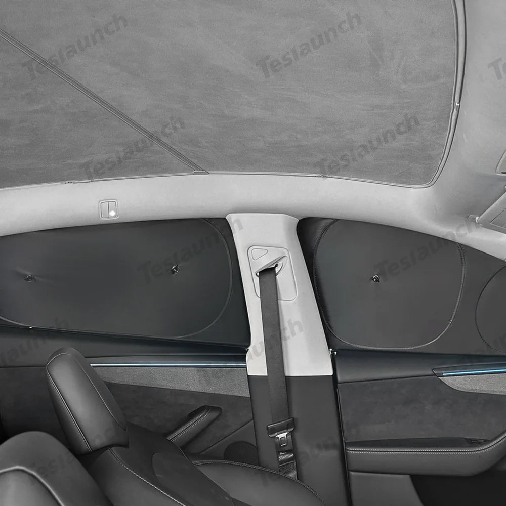 Best Tesla Model Y Sunshade Kit – Privacy & Heat Protection for Tesla Model Y Juniper 2025+ - T-Launch