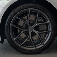 Black Brake Caliper Covers (4Pcs) For Tesla 2017-2024 Model 3/Y - T-Launch