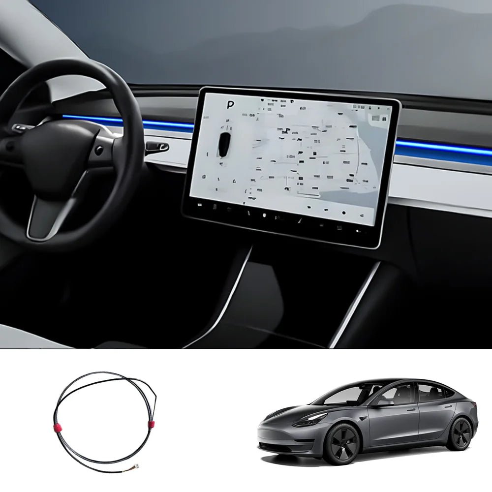 Blind Spot Detection (BSD) Smart Ambient Light for Tesla Model Y/3 (2017–2025+) - T-Launch