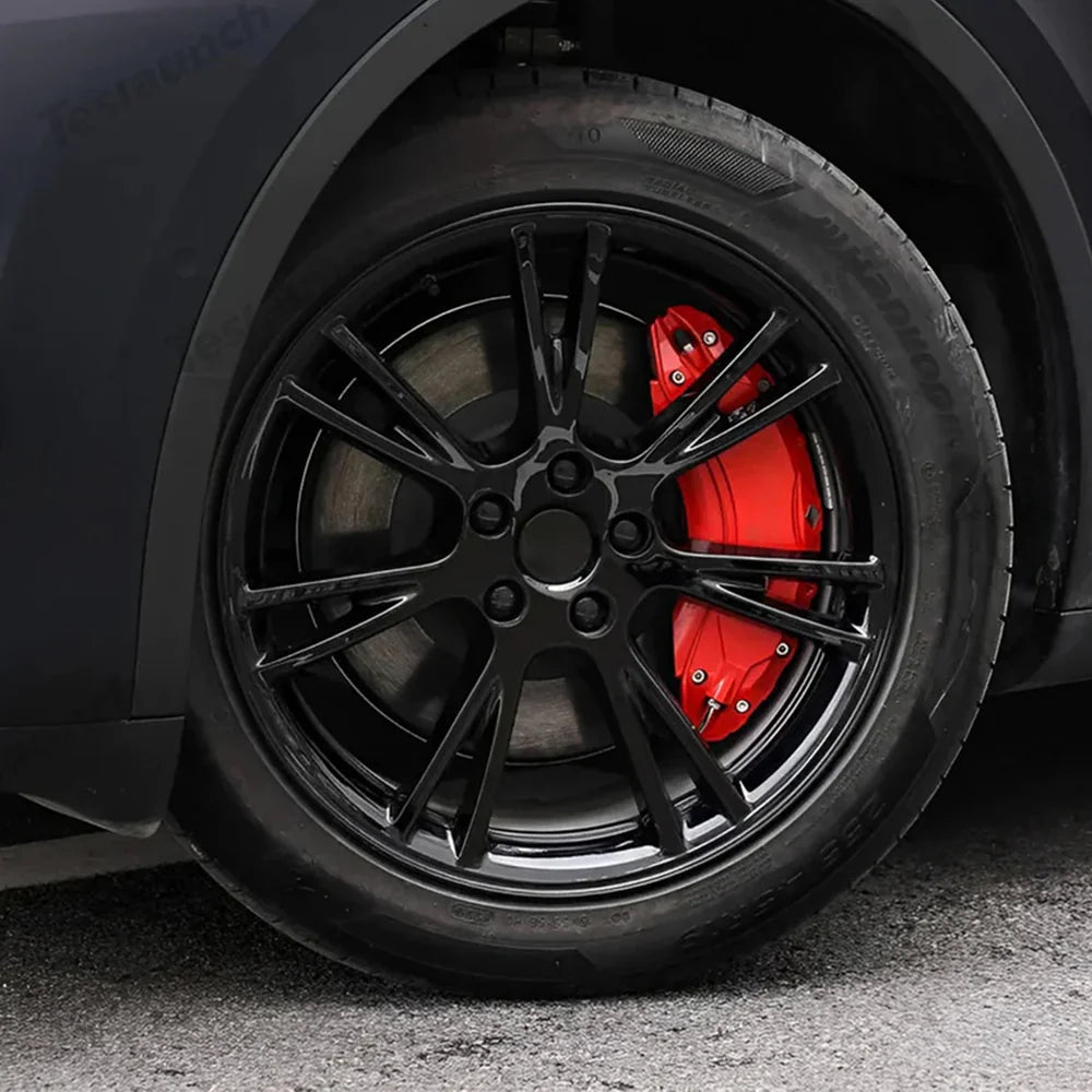 Brake Caliper Covers (4Pcs) for Tesla Model 3/Y/S/X/Cybertruck - T-Launch