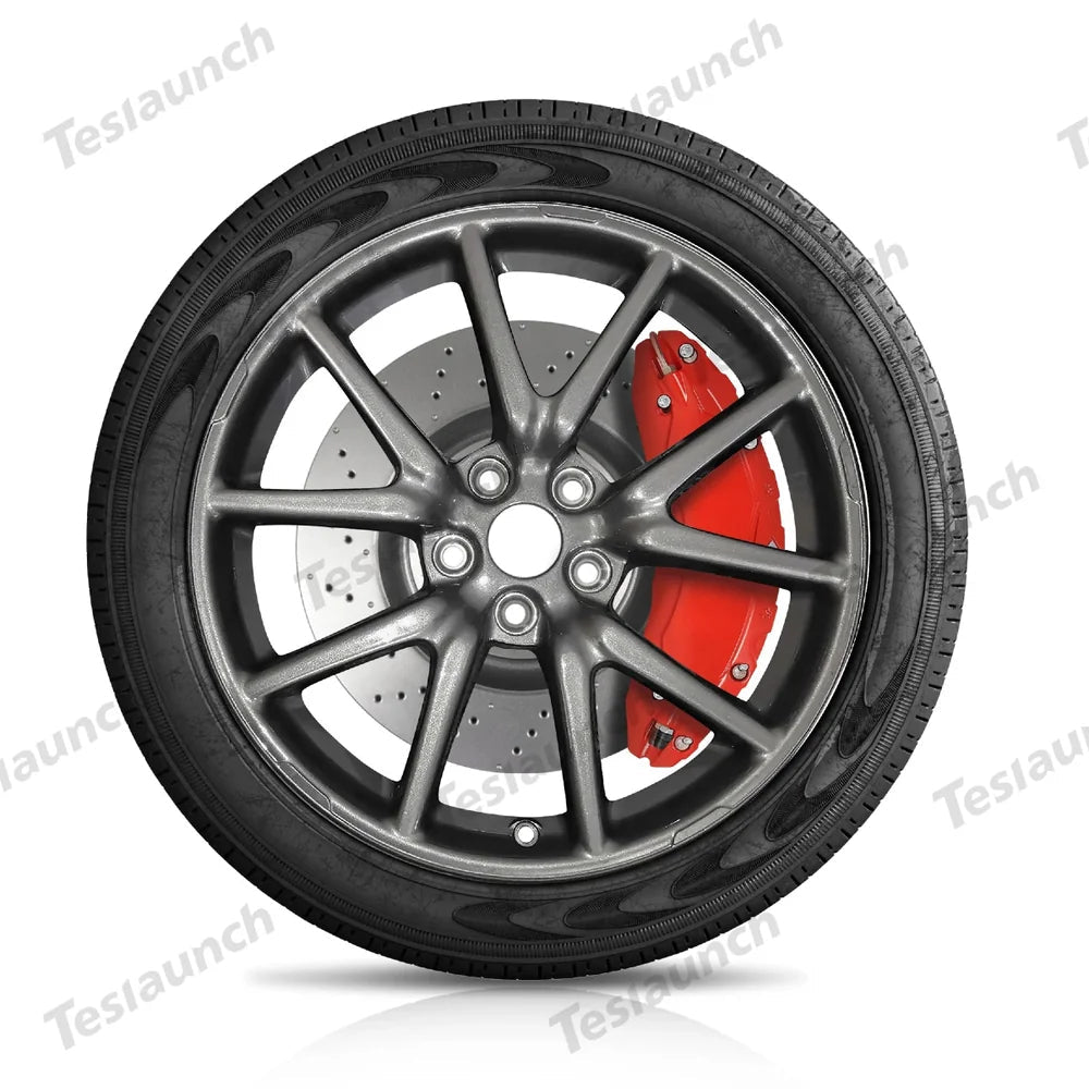 Brake Caliper Covers (4Pcs) for Tesla Model 3/Y/S/X/Cybertruck - T-Launch