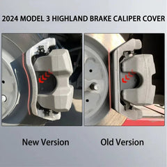 Brake Caliper Covers (4Pcs) for Tesla Model 3/Y/S/X/Cybertruck - T-Launch