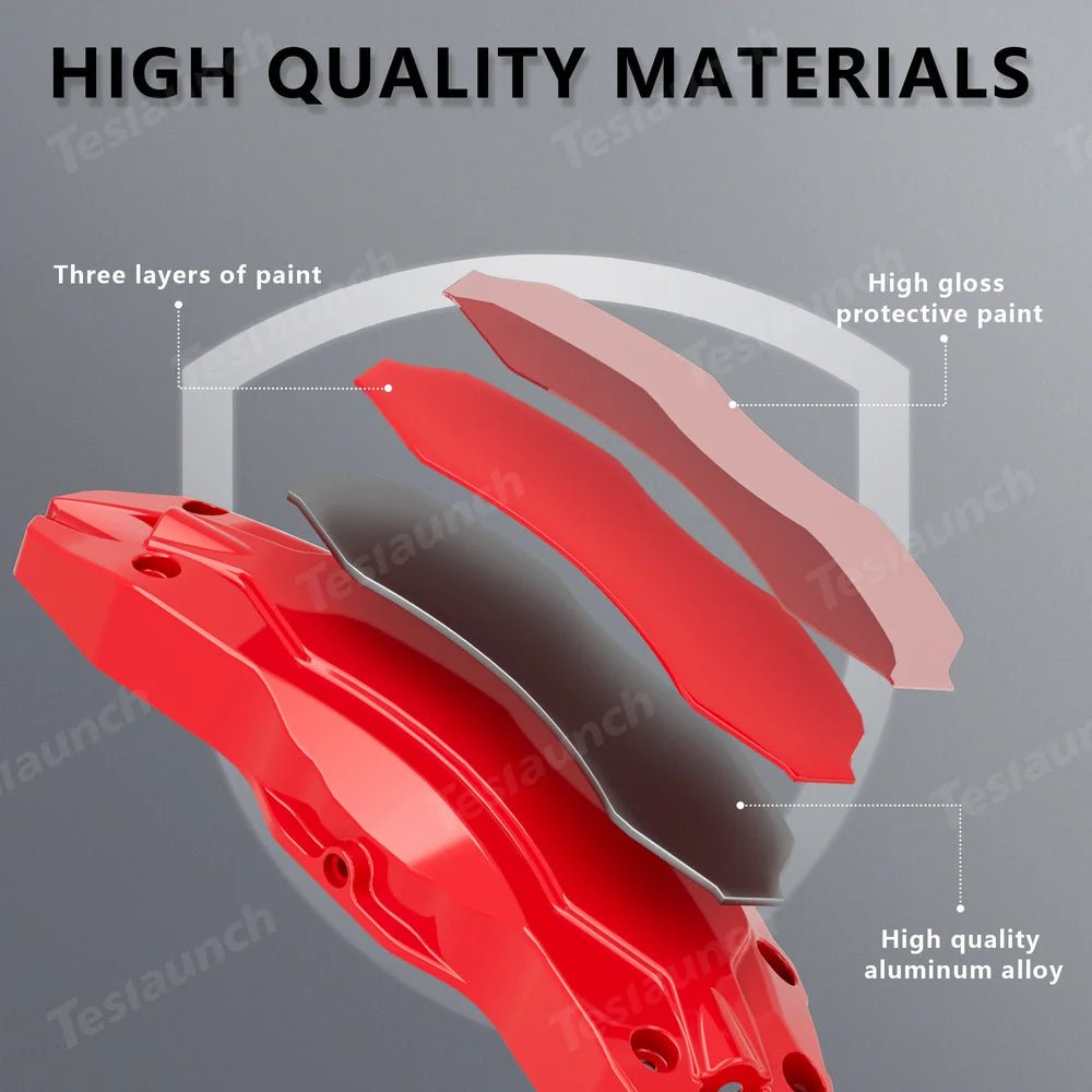Brake Caliper Covers (4Pcs) for Tesla Model Y Juniper 2025+ - T-Launch
