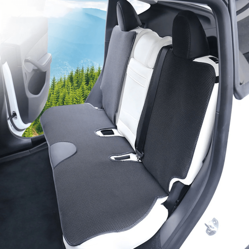 Breathable Ice Silk Air Mesh Seat Cushion for Model 3/Y - T-Launch