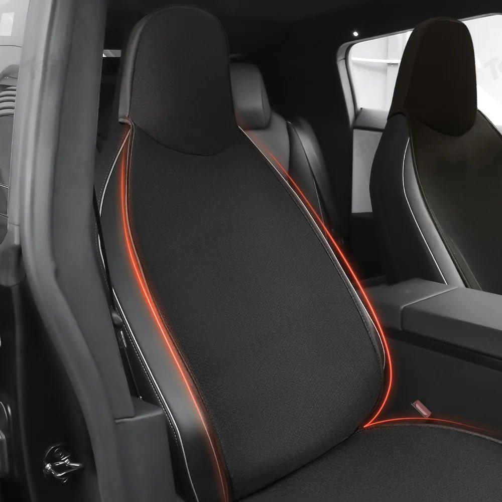 Breathable Mesh Seat Cover Set for Tesla Cybertruck 2024+ - T-Launch