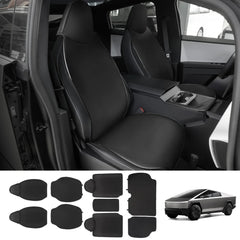 Breathable Mesh Seat Cover Set for Tesla Cybertruck 2024+ - T-Launch