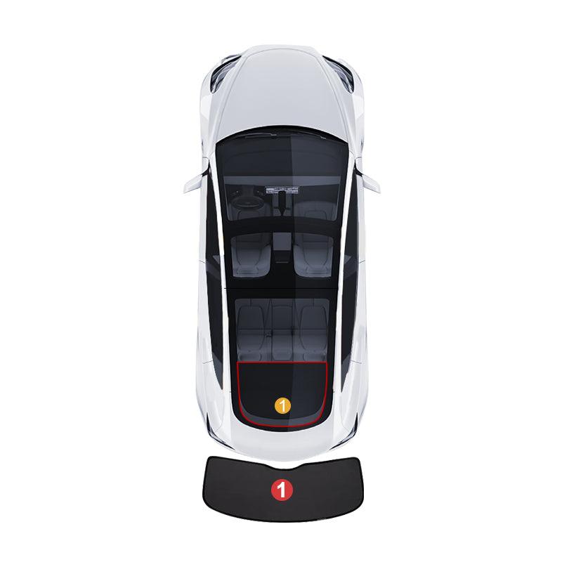 Tesla Model S(2012-2023) Privatsphäre Wärme isolierte Vorhänge