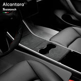 ฝาปิดคอนโซลกลาง Alcantara สำหรับ Tesla Model 3/ปี (2560-2566)