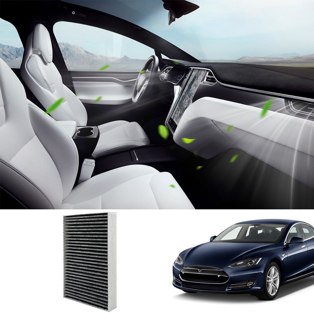 Cabin Air Filter & HEPA Filter with Activated Carbon for Tesla Model S 2012+ - T-Launch