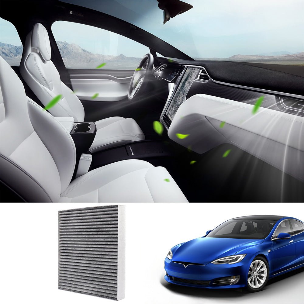 Cabin Air Filter & HEPA Filter with Activated Carbon for Tesla Model S 2012+ - T-Launch
