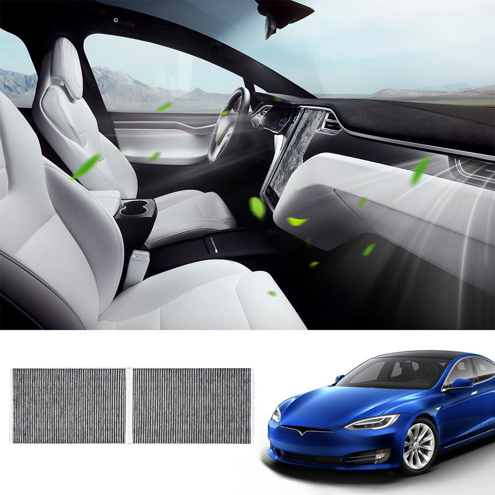 Cabin Air Filter & HEPA Filter with Activated Carbon for Tesla Model S 2012+ - T-Launch