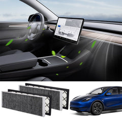 Cabin Air Filter & HEPA Filter with Activated Carbon for Tesla Model Y - T-Launch