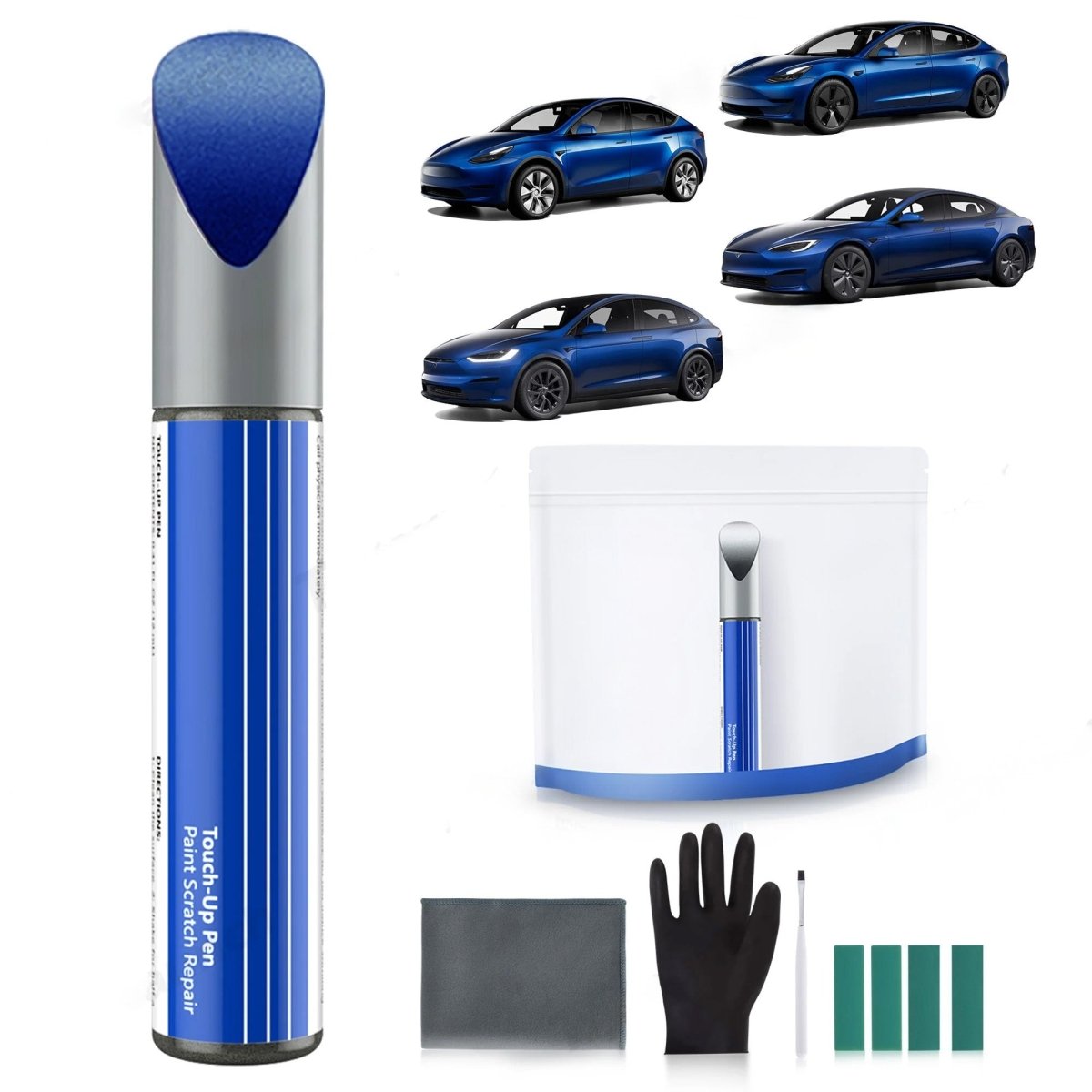 Car Body Color Paint Repair Pen Kit for Tesla Model 3/Y/S/X - OEM Original Touch Up Paint Pen - T-Launch
