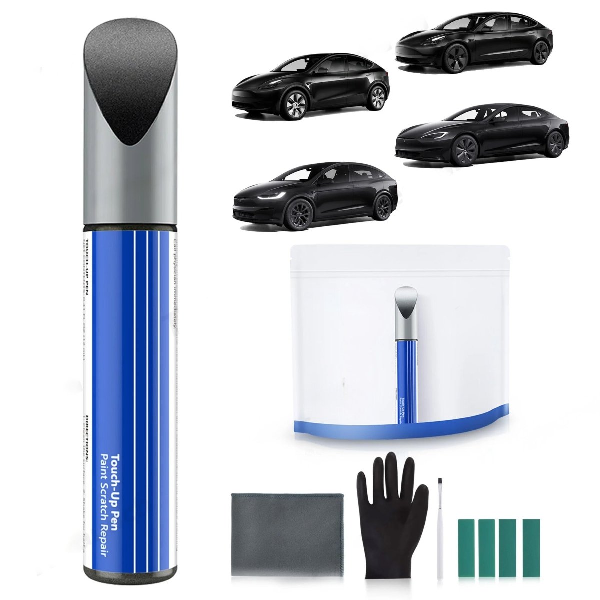 Car Body Color Paint Repair Pen Kit for Tesla Model 3/Y/S/X - OEM Original Touch Up Paint Pen - T-Launch