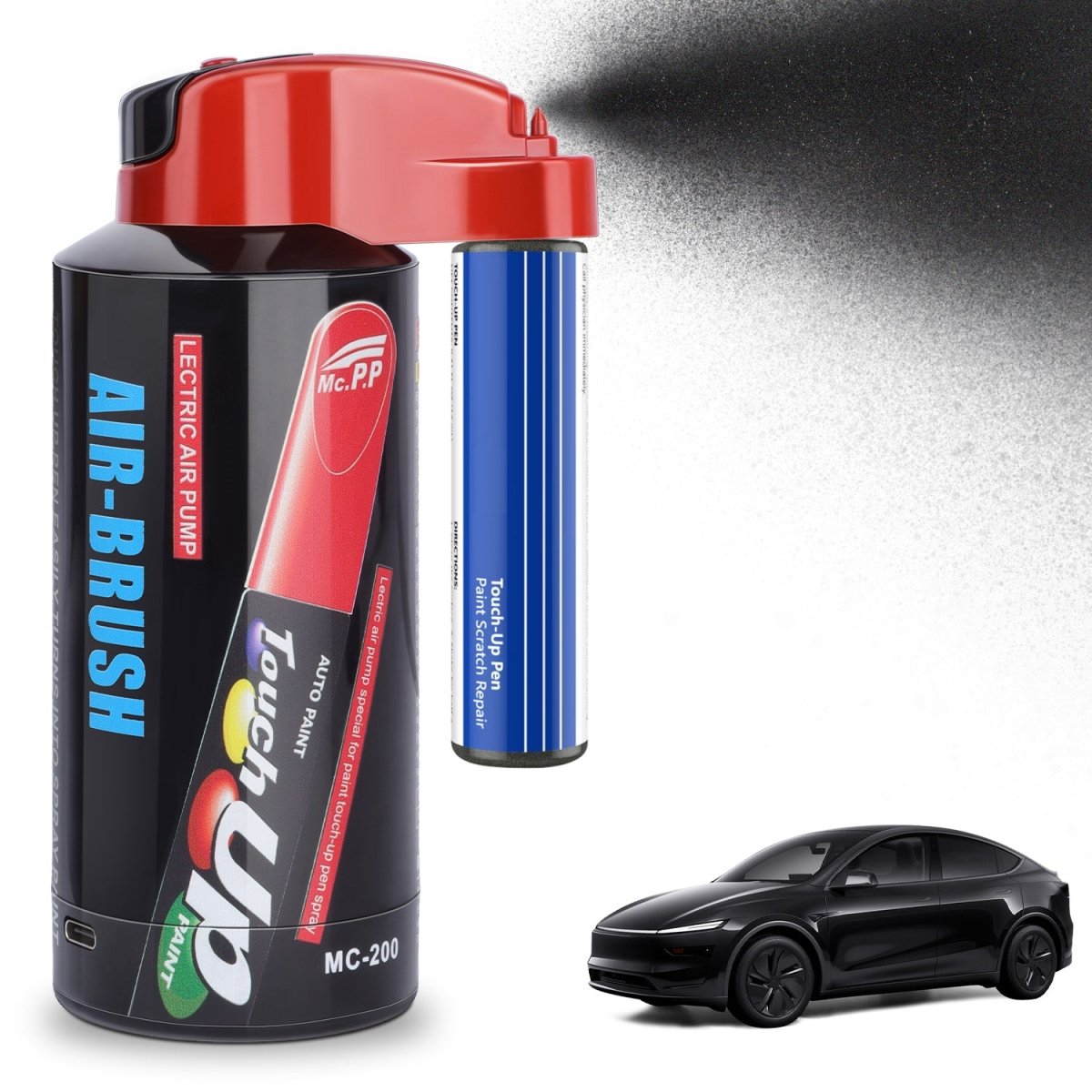 Car Body Touch Up Paint Electric Sprayer Repair Kit for Tesla 3/Y/S/X - T-Launch