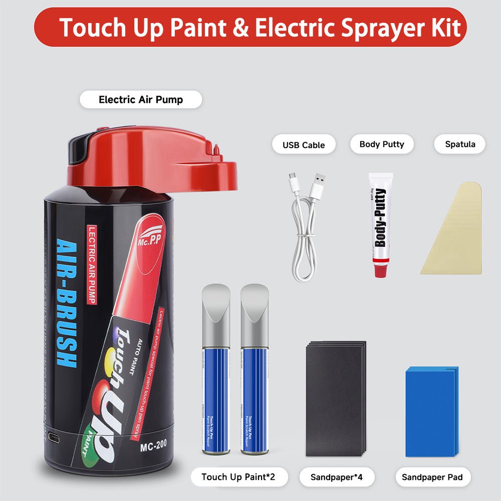 Car Body Touch Up Paint Electric Sprayer Repair Kit for Tesla 3/Y/S/X - T-Launch