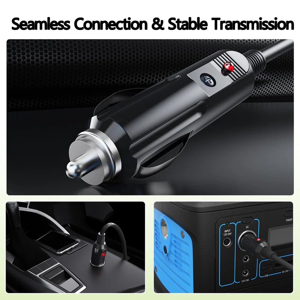Car Charger to DC Cable with Switch for Starlink Mini (10ft/3M) - T-Launch