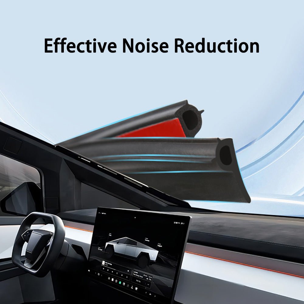 Car Door Seal Kit Wind Noise Reduction Accessories for Cybertruck - T-Launch