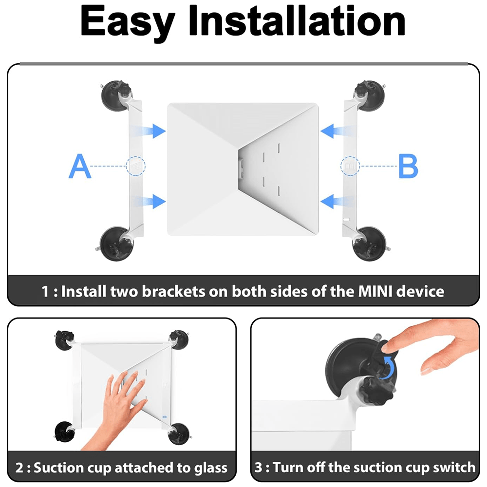 Car Roof & Window Magnetic Mount for Starlink Mini - T-Launch