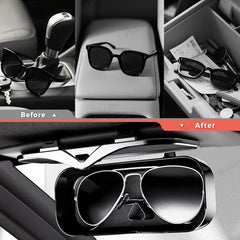Car Sun Visor Glasses Storage Box – Universal Fit for All Cars - T-Launch