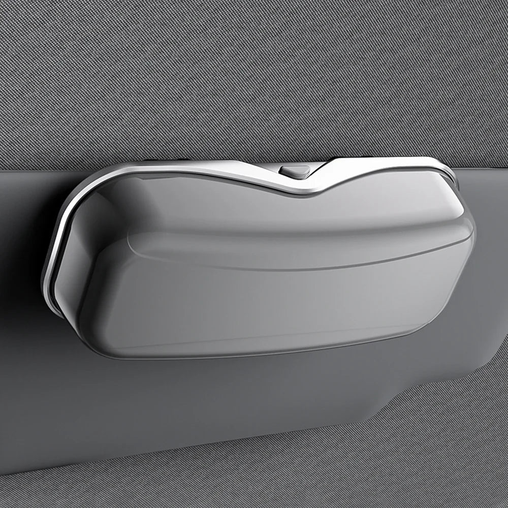 Car Sun Visor Glasses Storage Box – Universal Fit for All Cars - T-Launch