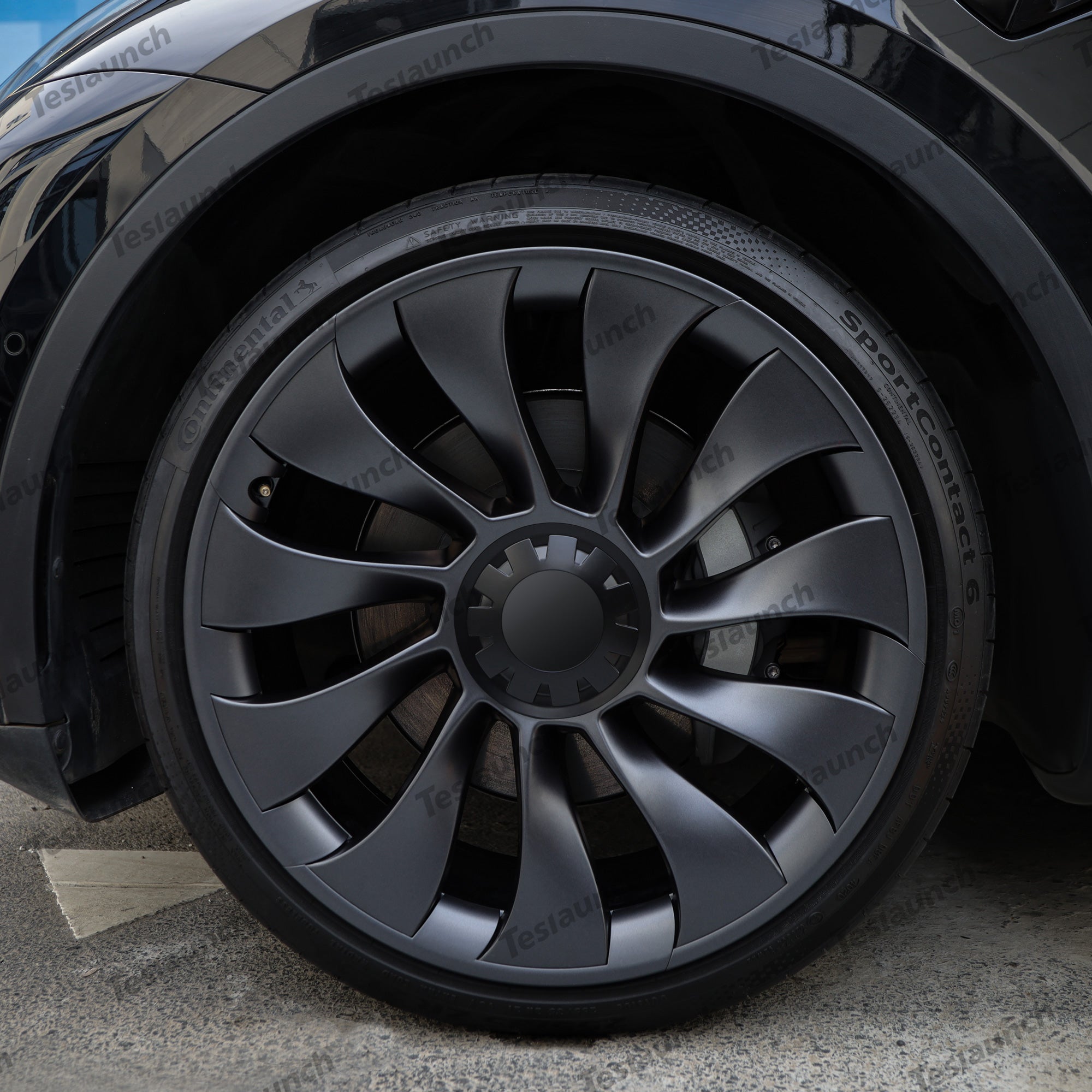 Fibre de carbone - Protecteur de jante de roue pour couvrir Curb Rash,  roues à induction, accessoires de placements, modèle Y, 20 po, 2023