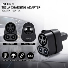 CCS1 to Tesla Fast Charging Adapter for Tesla Model 3/Y/S/X - T-Launch