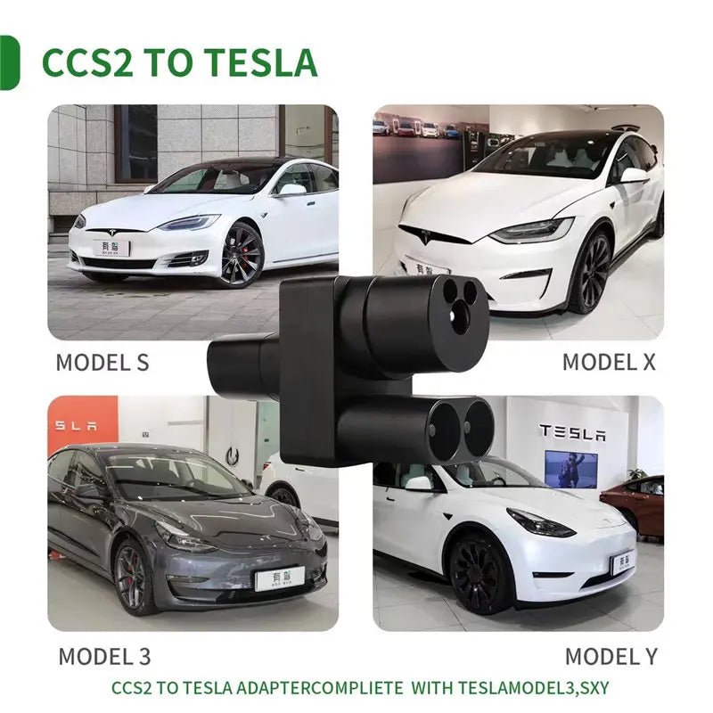 CCS2 to Tesla/NACS EV Charging Adapter for Model 3/Y/S/X - T-Launch