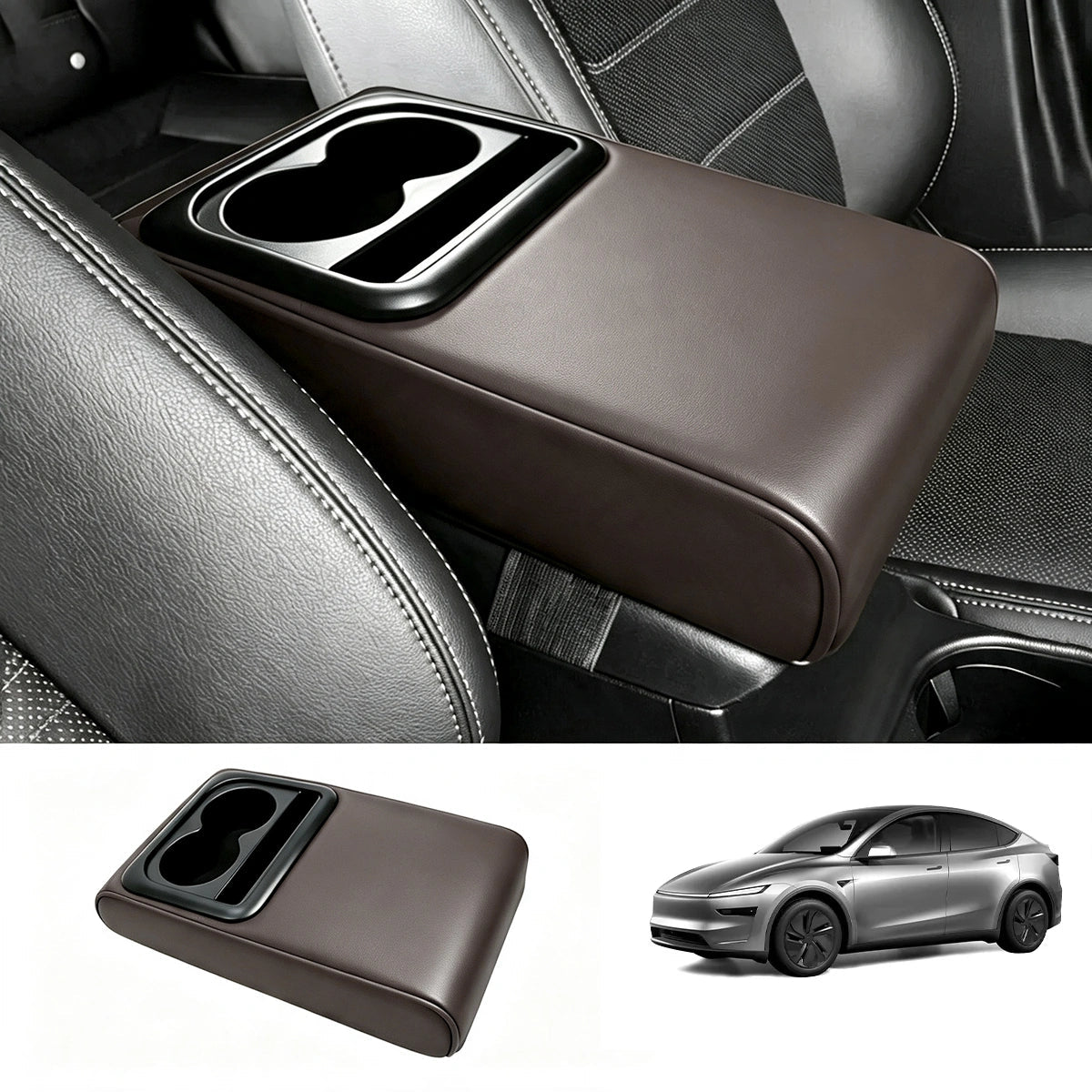 Center Console Armrest Heightening Cushion – Comfortable Support for Tesla Model 3/Y/S/X/CT - T-Launch