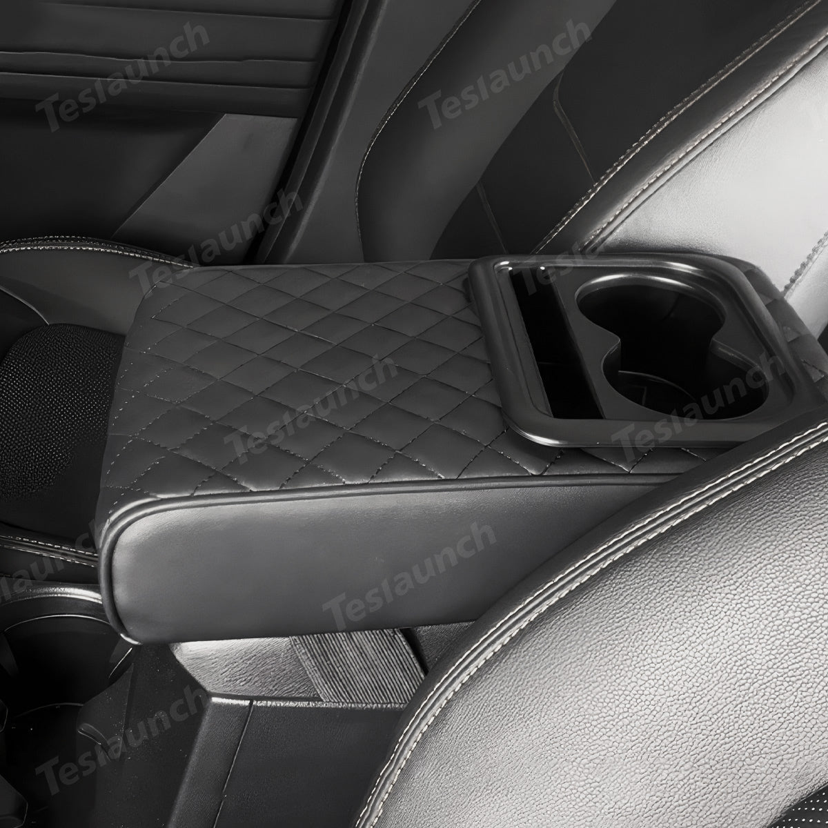 Center Console Armrest Heightening Cushion – Comfortable Support for Tesla Model 3/Y/S/X/CT - T-Launch