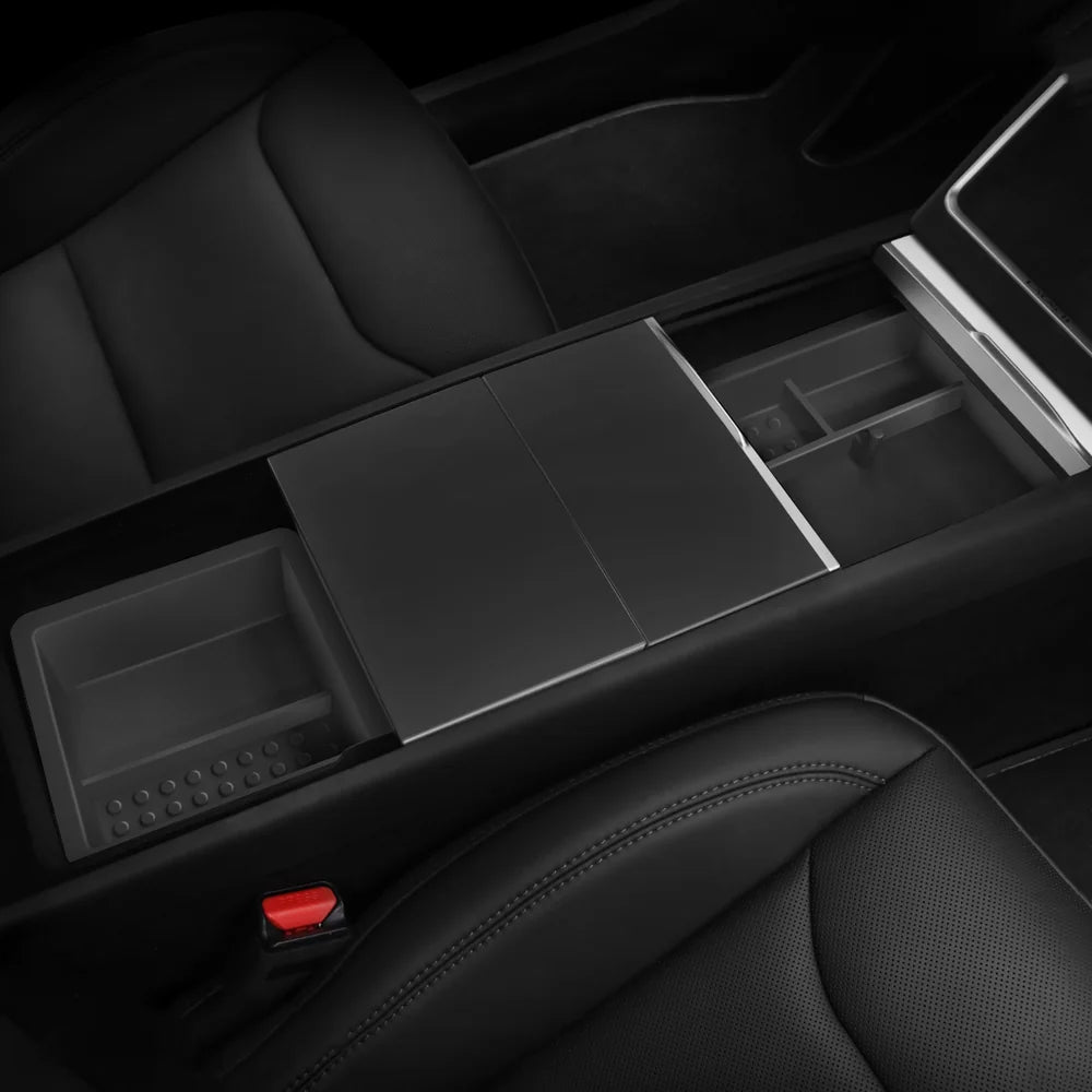 Center Console & Armrest Storage Box for Tesla Model Y Juniper 2025+ - T-Launch