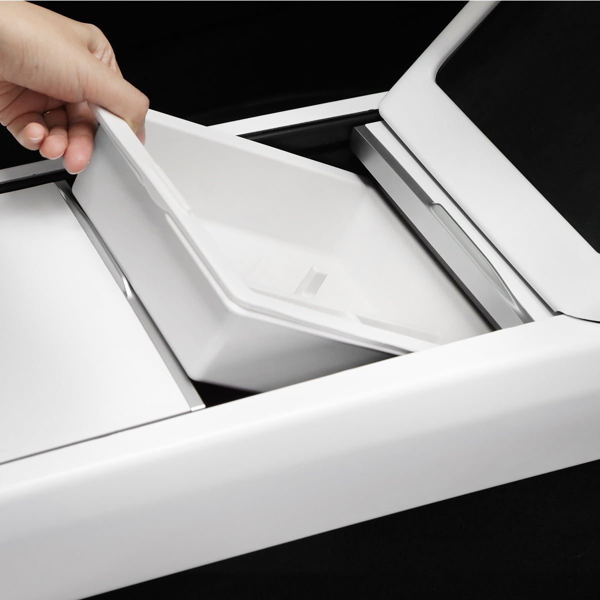 Center Console & Armrest Storage Box for Tesla Model Y Juniper 2025+ - T-Launch