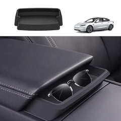 Center Console Armrest Sunglasses Storage Box for Tesla Model 3 Highland 2024+ - T-Launch