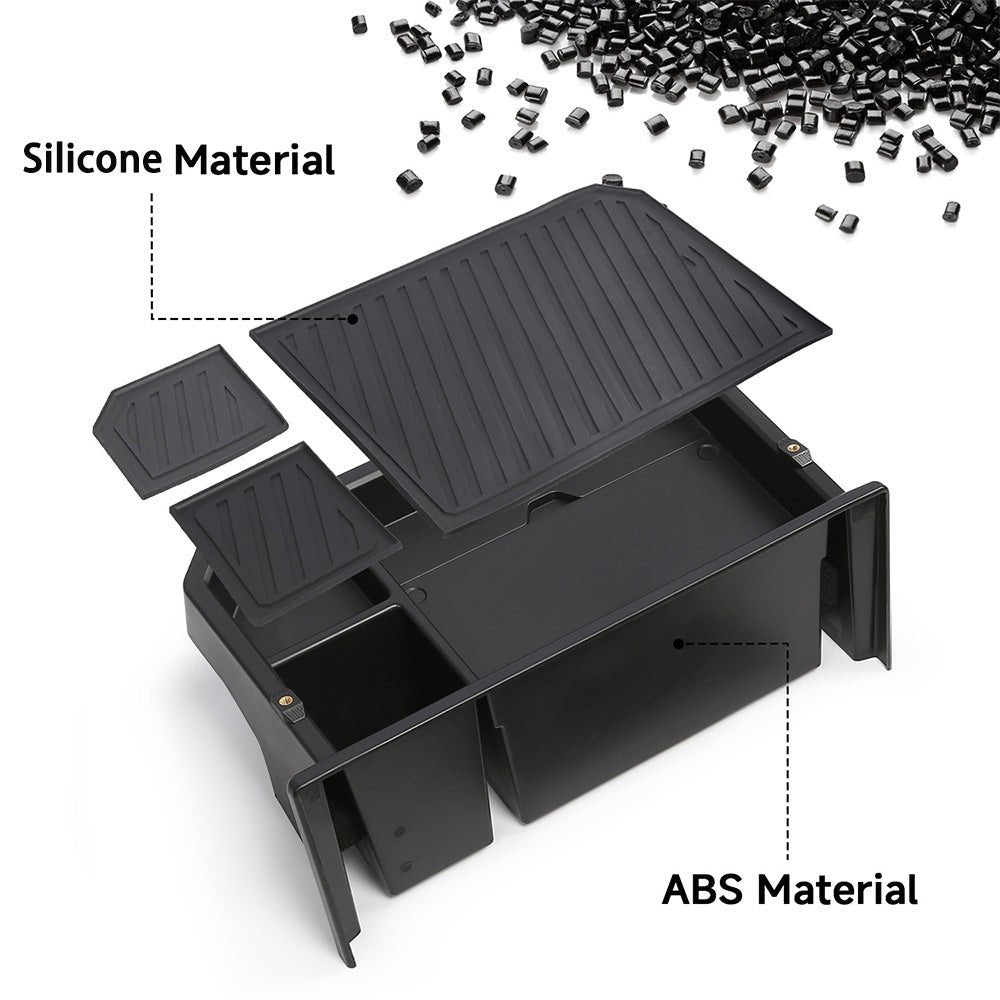 Center Console Behind Screen Storage Box for Cybertruck - T-Launch