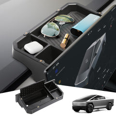 Center Console Behind Screen Storage Box for Cybertruck - T-Launch